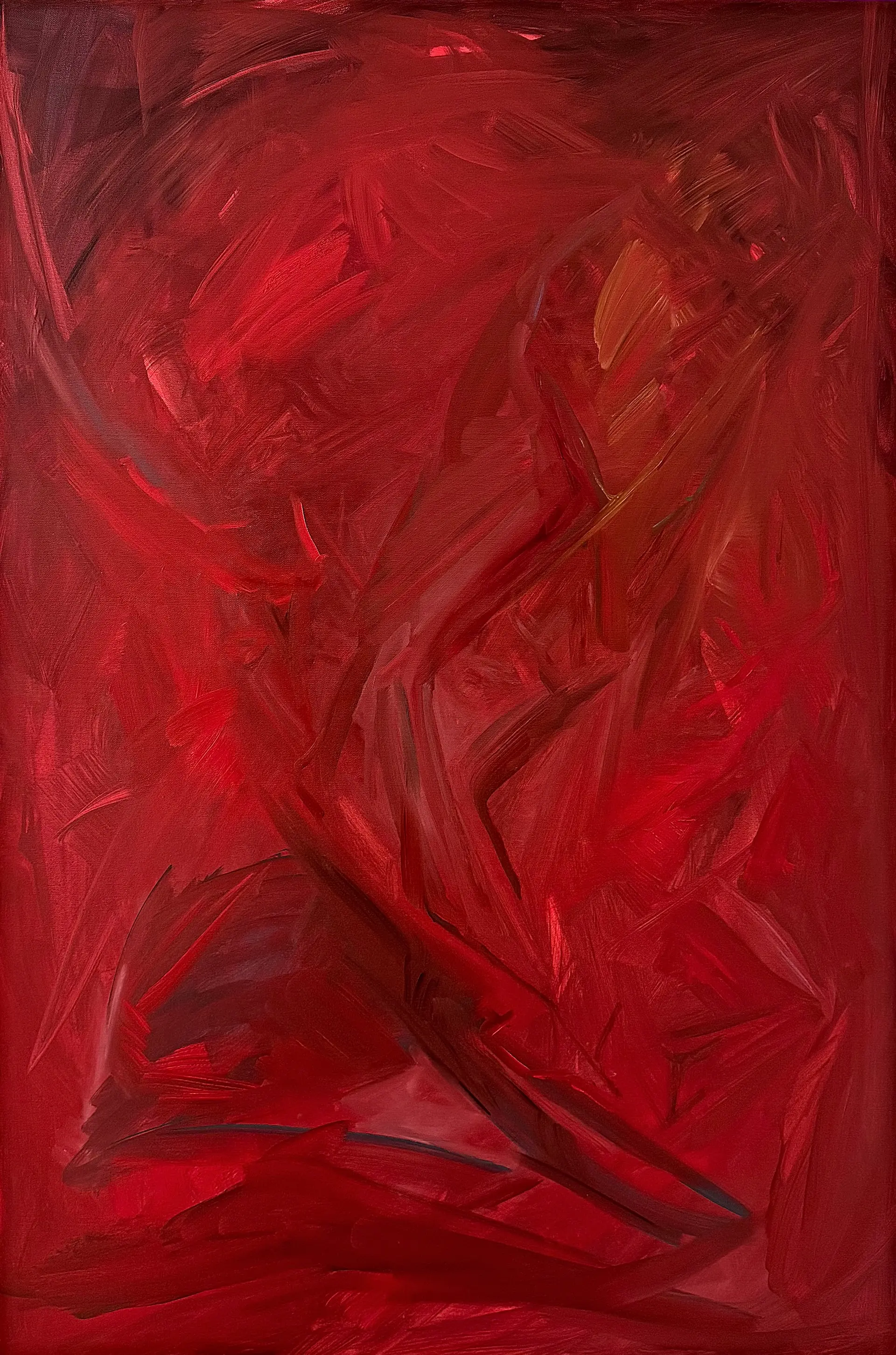 Ester Dubay - BALLERINA,  80 X 120 CM, OIL ON CANVAS, 2024