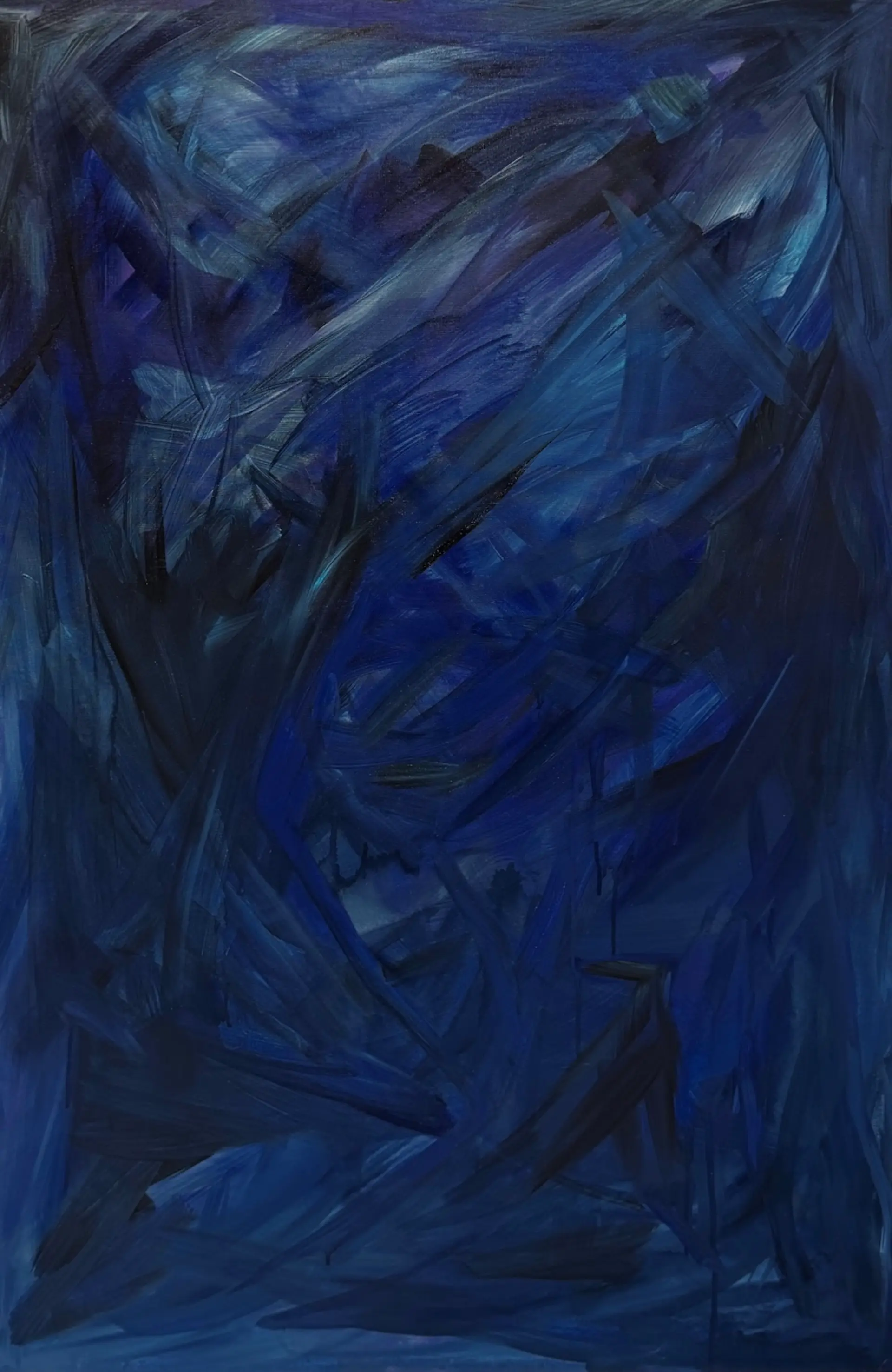 Ester Dubay - HAVRAN,  80 X 120 CM, OIL ON CANVAS, 2024