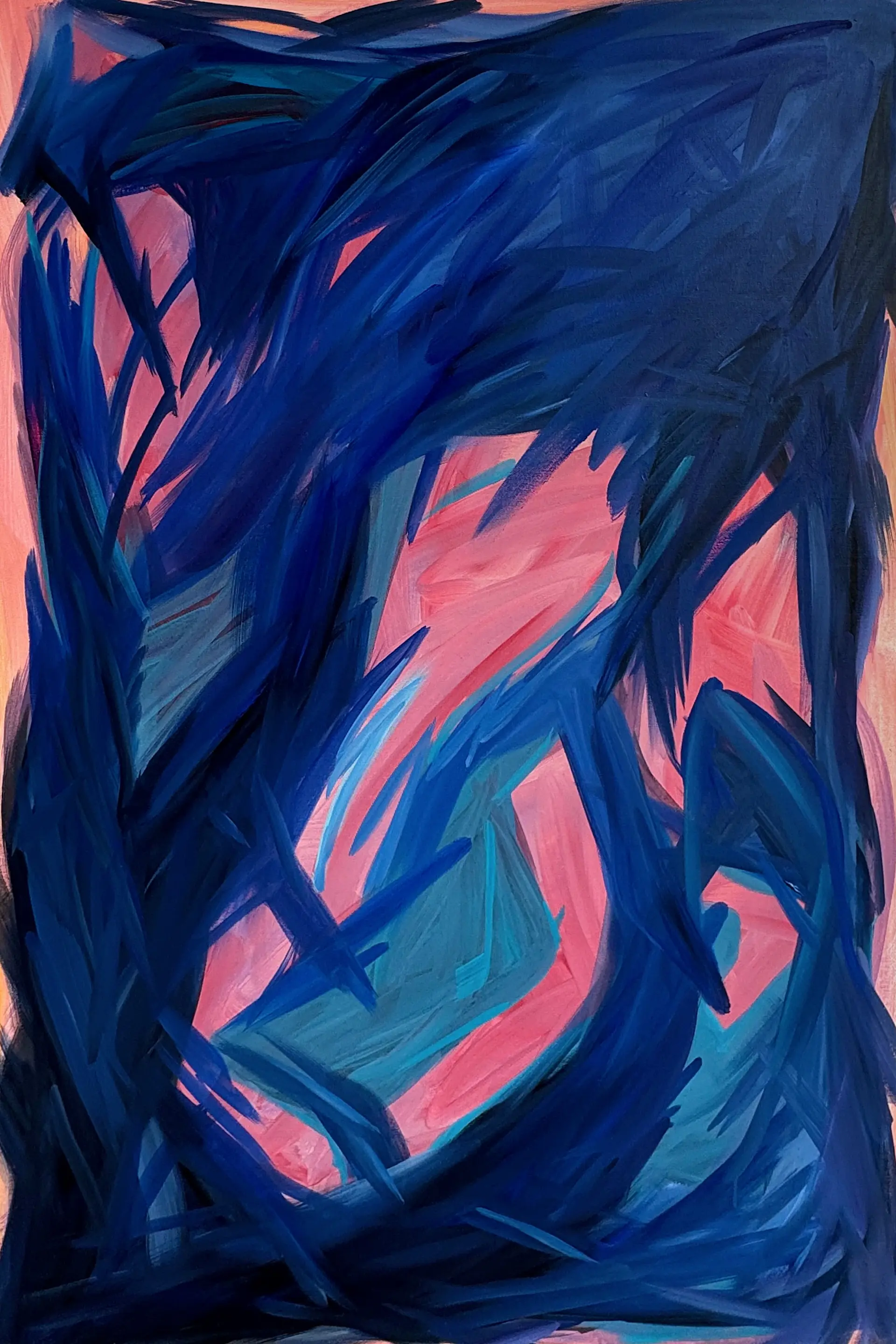Ester Dubay - MARABU, 80 X 120 CM, OIL ON CANVAS, 2024